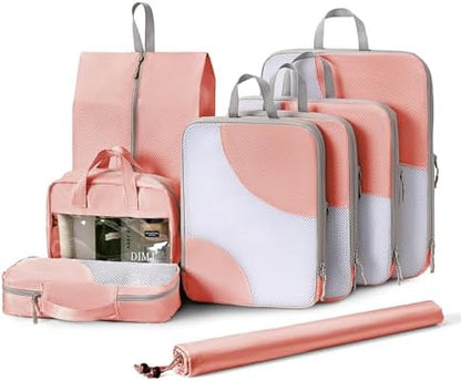 Cubos de compresión rosados