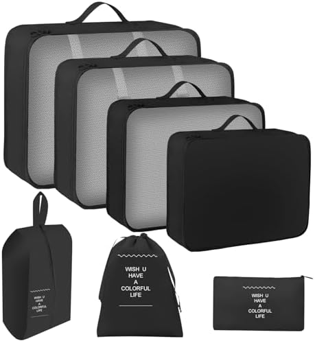 Set de organizadores negros