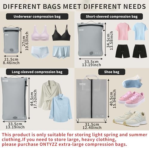 Bolsas de compresión impermeables