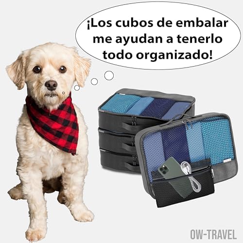 Organizadores de viaje negros