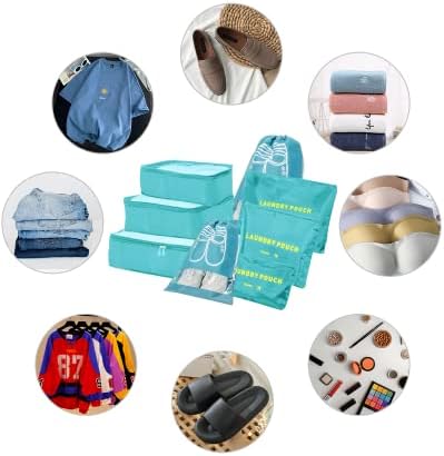Set organizador azul claro