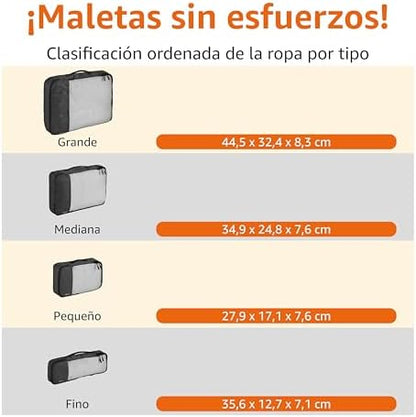 Cubos de empaque variados