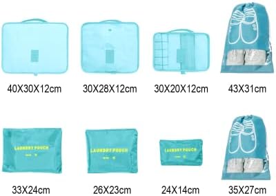Set organizador azul claro