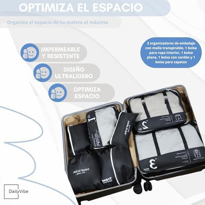 Organizadores impermeables de viaje